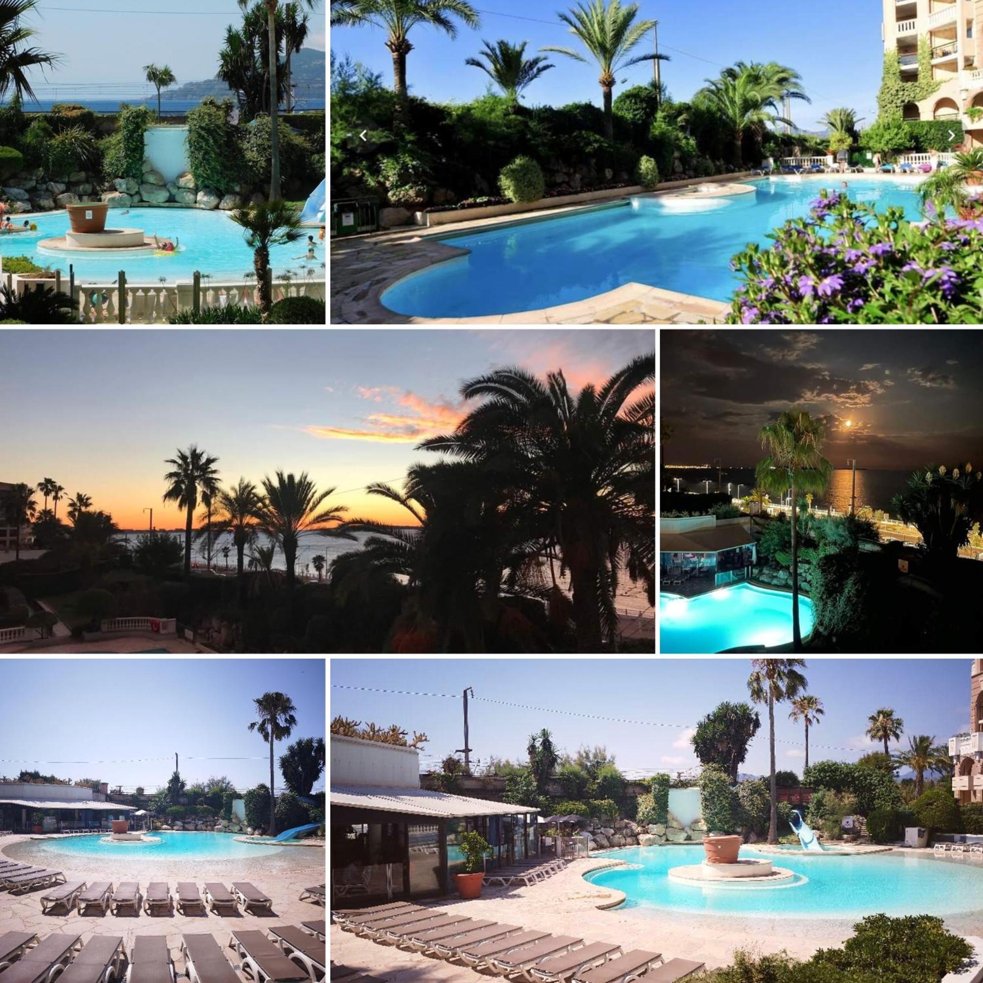 DORMIR A CANNES PIERRE ET VACANCES PISCINES A 50m DE LA PLAGE Cannes Exterior foto